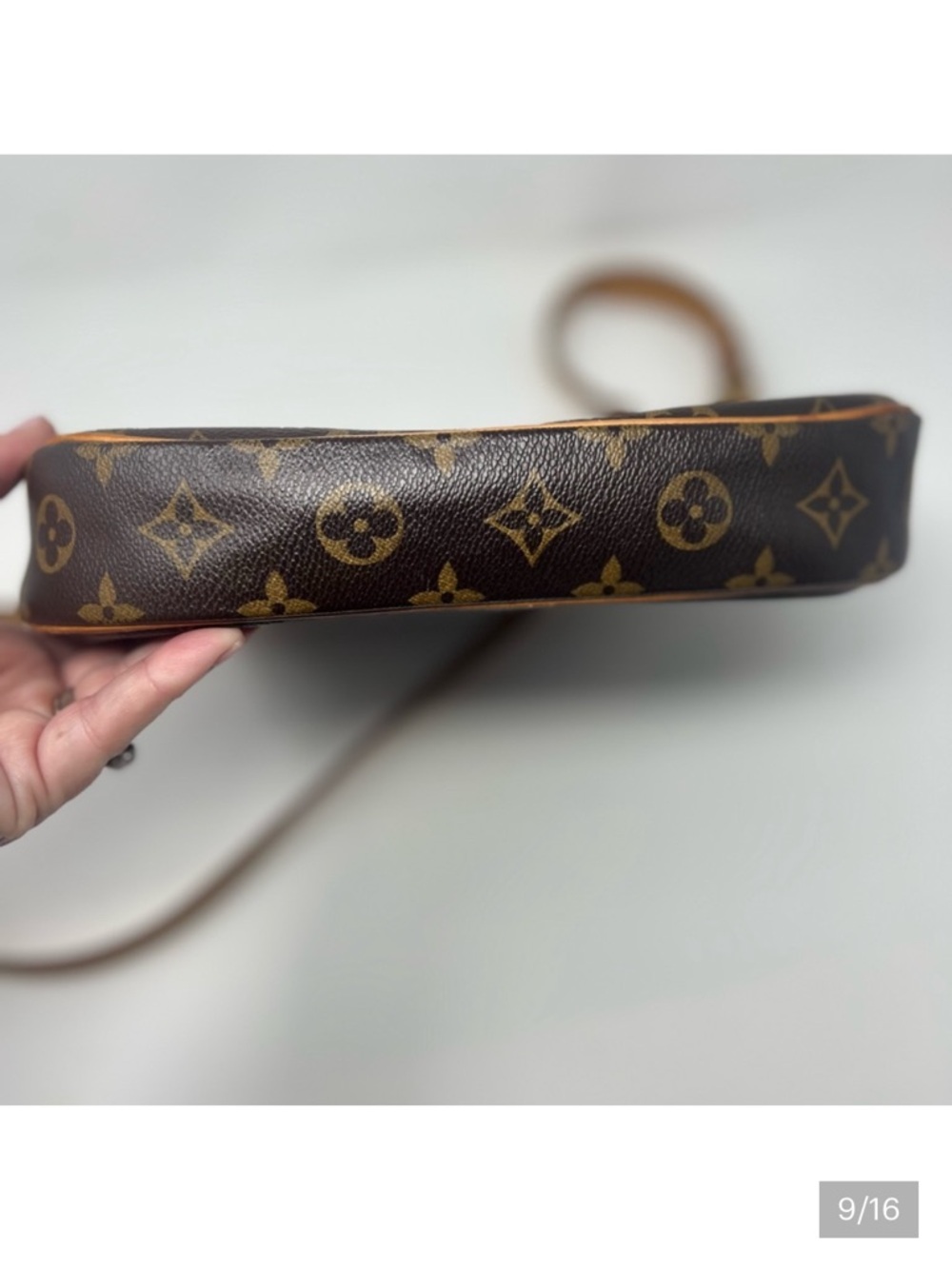Louis Vuitton Odeon PM Monogram Canvas Crossbody with Vachetta Trim - Picture 15 of 15